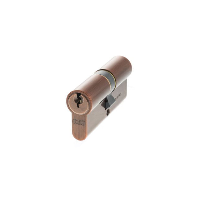 High quality image of AGB Euro Profile 5 Pin Double Cylinder 35-35mm (70mm) - Copper | Sku. c603023030 | available to order from Trade Door Handles in Kendal.