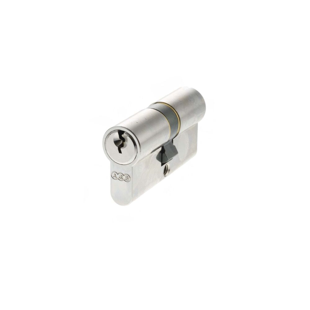 High quality image of AGB Euro Profile 5 Pin Double Cylinder Keyed Alike 30-30mm (60mm) - Polished Chr | Sku. c603302525ka available to order from Trade Door Handles in Kendal.
