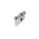 High quality image of AGB Euro Profile 5 Pin Double Cylinder 30-30mm (60mm) - Satin Chrome | Sku. c603322525 | available to order from Trade Door Handles in Kendal.