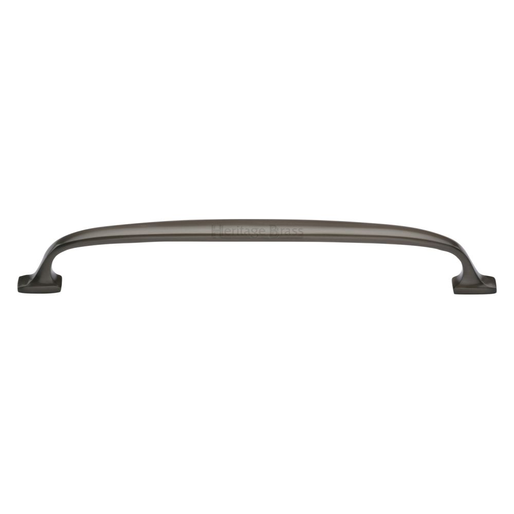 This is an image of a Heritage Brass - Cabinet Pull Durham Design 203mm CTC Matt Bronze Finish, c7213-203-mb that is available to order from Trade Door Handles in Kendal.