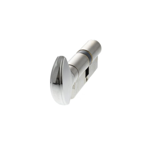 High quality image of AGB Euro Profile 15 Pin Cylinder Key to Turn 35-35mm (70mm) - Polished Chrome | Sku. ca20303030 available to order from Trade Door Handles in Kendal.