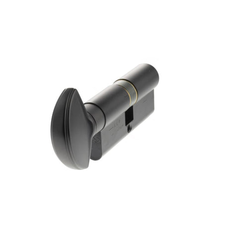 High quality image of AGB Euro Profile 15 Pin Cylinder Key to Turn 35-35mm (70mm) - Matt Black | Sku. ca20843030 available to order from Trade Door Handles in Kendal.