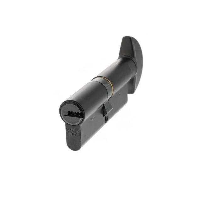 High quality image of AGB Euro Profile 15 Pin Cylinder Key to Turn 40-40mm (80mm) - Matt Black | Sku. ca20843535 | available to order from Trade Door Handles in Kendal.