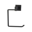 This is an image of a M.Marcus - Towel ring Matt Black Finish, che-ring-blk that is available to order from Trade Door Handles in Kendal.