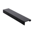 High quality image of Heritage Brass - EPTR Edge Pull Cabinet Handle 200mm Matt Black Finish | Sku. eptr200-44-bkmt | Trade Door Handles, Kendal.