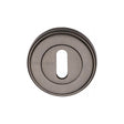 This is an image of a Heritage Brass - Key Escutcheon Matt Bronze Finish, erd7000-mb that is available to order from Trade Door Handles in Kendal.