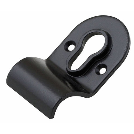 This is an image showing Stonebridge - Euro Cylinder Pull Flat Black available from trade door handles, quick delivery and discounted prices.