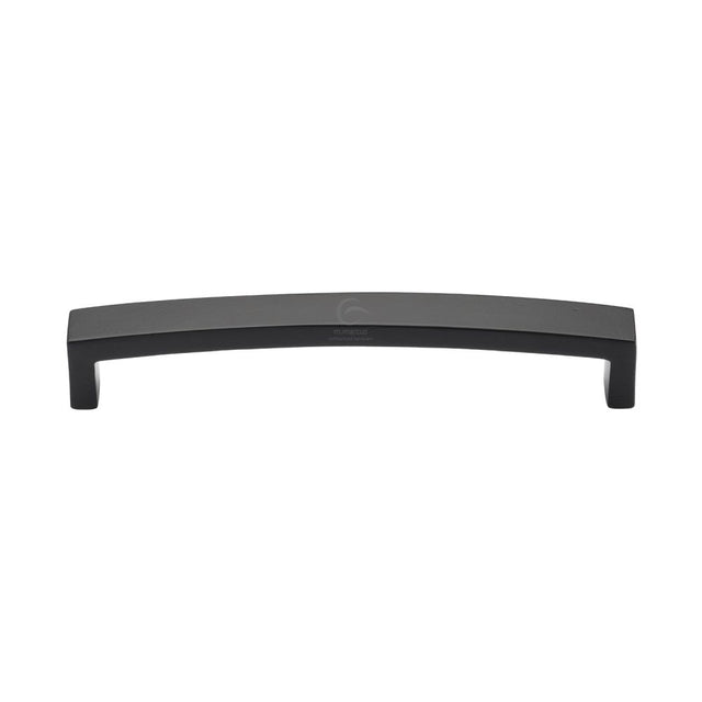 This is an image of a M.Marcus - Black Iron Rustic Cabinet Pull Arched Design 160mm CTC, fb3476-160 that is available to order from Trade Door Handles in Kendal.