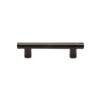 This is an image of a M.Marcus - Black Iron Rustic Cabinet Pull T Bar Design 96mm CTC, fb361-96 that is available to order from Trade Door Handles in Kendal.