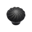 This is an image of a M.Marcus - Black Iron Rustic Cabinet Knob Wheel Design 32mm, fb3891-32 that is available to order from Trade Door Handles in Kendal.