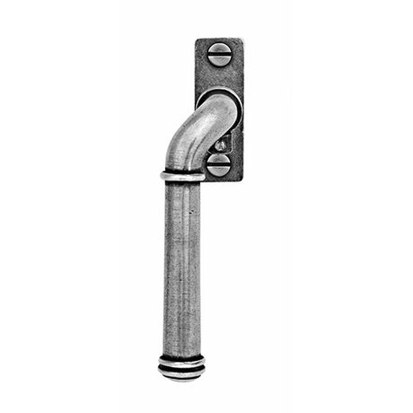 This is an image showing Finesse - Durham Pewter Window Espagnolette - Left Hand available from trade door handles, quick delivery and discounted prices