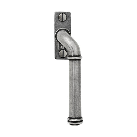 This is an image showing Finesse - Durham Pewter Window Espagnolette - Right Hand available from trade door handles, quick delivery and discounted prices