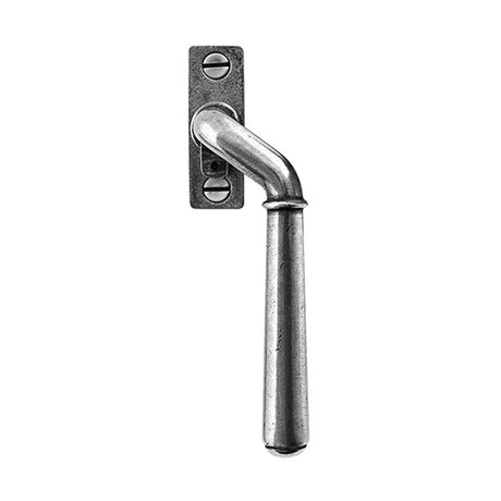 This is an image showing Finesse - Fenwick Pewter Window Espagnolette - Left Hand available from trade door handles, quick delivery and discounted prices