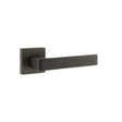 High quality image of Forme Asti Designer Lever on Minimal Square Rose - Urban Dark Bronze | Sku. fms254udb | available to order from Trade Door Handles in Kendal.