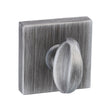 This is an image of Forme WC Turn and Release on Minimal Square Rose - Urban Graphite available to order from Trade Door Handles.