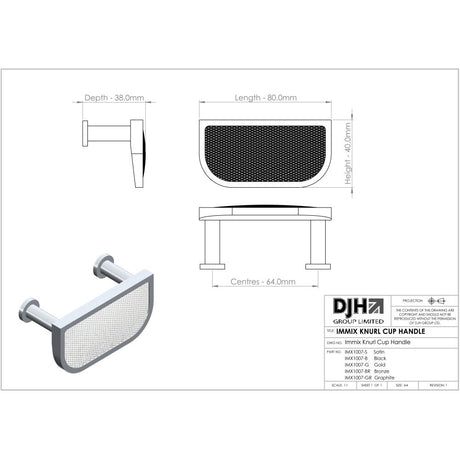 This is a technical diagram of the   available to order from trade door handles, quick delivery and discounted prices.
