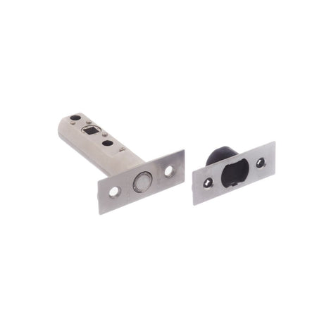 This is an image of Atlantic Magnetic Latch 3" - Satin Nickel available to order from Trade Door Handles.
