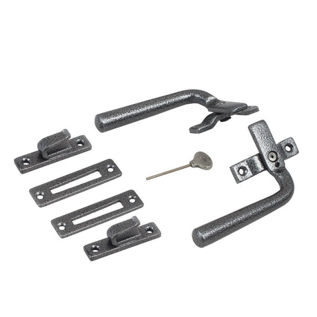 This is an image showing Stonebridge - Pastow Forged Steel Casement Fastener (Right Hand) available from trade door handles, quick delivery and discounted prices.
