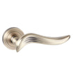 High quality image of Old English Oxford Lever on Round Rose - Matt Antique Brass | Sku. oe144mab | available to order from Trade Door Handles in Kendal.