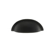 High quality image of Old English Winchester Solid Brass Cabinet Cup Pull Concealed Fix - Matt Black | Sku. oec1176mb | available to order from Trade Door Handles in Kendal.