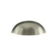 High quality image of Old English Winchester Solid Brass Cabinet Cup Pull Concealed Fix - Sat. Nickel | Sku. oec1176sn | available to order from Trade Door Handles in Kendal.