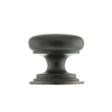 High quality image of Old English Lincoln Solid Brass Cabinet Knob 38mm Concealed Fix - Ant. Copper | Sku. oec1238ac | available to order from Trade Door Handles in Kendal.