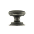 High quality image of Old English Lincoln Solid Brass Cabinet Knob 38mm Concealed Fix - Distressed Si | Sku. oec1238ds | available to order from Trade Door Handles in Kendal.