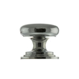 High quality image of Old English Lincoln Solid Brass Cabinet Knob 38mm Concealed Fix - Pol. Chrome | Sku. oec1238pc | available to order from Trade Door Handles in Kendal.