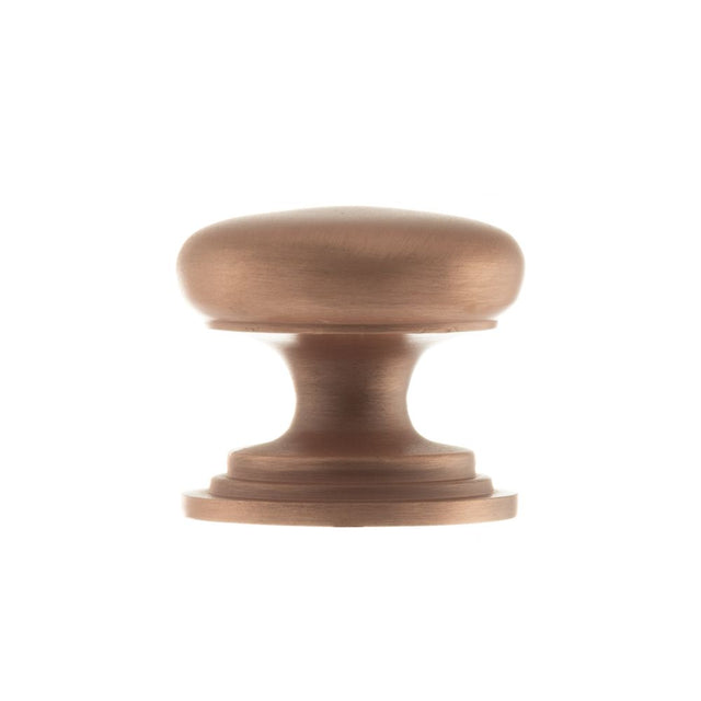High quality image of Old English Lincoln Solid Brass Cabinet Knob 38mm Concealed Fix - Urban Sat. Co | Sku. oec1238usc | available to order from Trade Door Handles in Kendal.