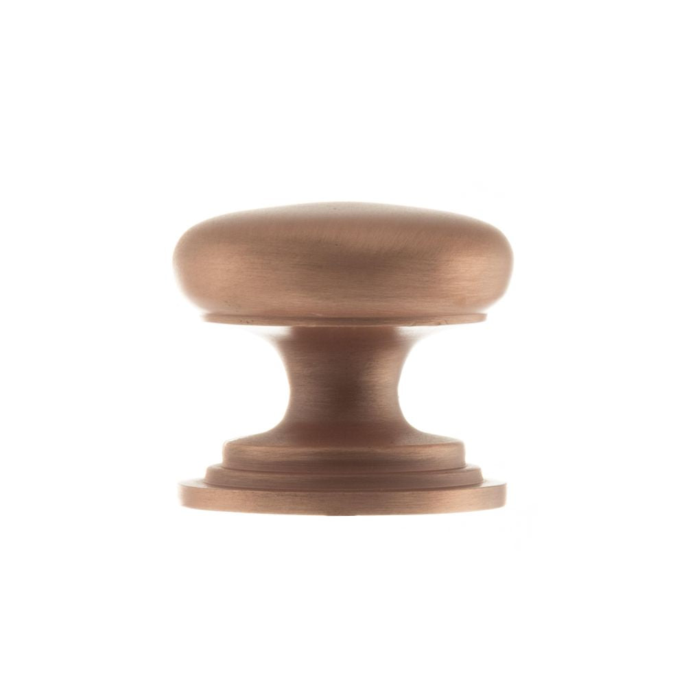 High quality image of Old English Lincoln Solid Brass Cabinet Knob 38mm Concealed Fix - Urban Sat. Co | Sku. oec1238usc available to order from Trade Door Handles in Kendal.