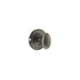 High quality image of Old English Solid Brass Oval WC Turn and Release - Urban Dark Bronze | Sku. oeowcudb | available to order from Trade Door Handles in Kendal.