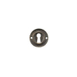 High quality image of Old English Solid Brass Open Key Hole Escutcheon - Urban Dark Bronze | Sku. oerkeudb | available to order from Trade Door Handles in Kendal.