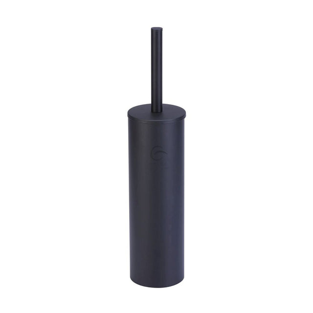 This is an image of a M.Marcus - Standing toilet brush holder Matt Black Finish, br-brush-blk that is available to order from Trade Door Handles in Kendal.