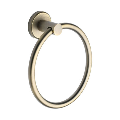 This is an image of a M.Marcus - Towel ring Matt Antique Finish, oxf-ring-ma that is available to order from Trade Door Handles in Kendal.