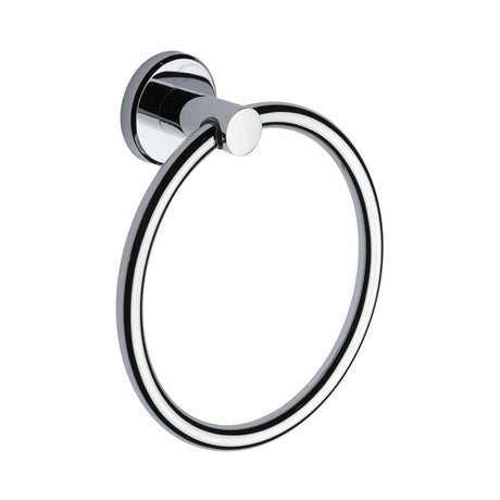 This is an image of a M.Marcus - Towel ring Polished Chrome Finish, oxf-ring-pc that is available to order from Trade Door Handles in Kendal.