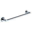 This is an image of a M.Marcus - Single towel rail 45cm Polished Chrome Finish, oxf-towel-45-pc that is available to order from Trade Door Handles in Kendal.