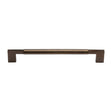 This is an image of a M.Marcus - Rustic Light Bronze Door Pull Bauhaus Design 457mm**Discontinued**, rbl346-457 that is available to order from Trade Door Handles in Kendal.