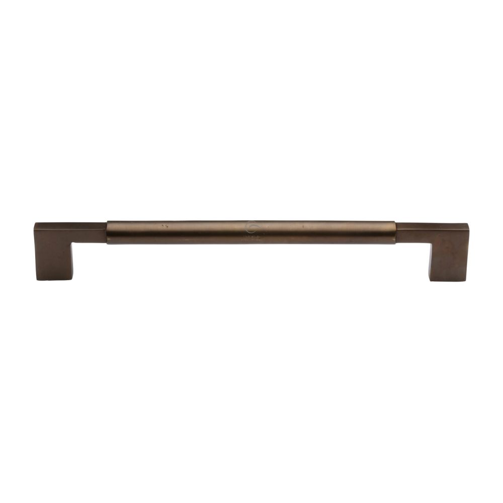 This is an image of a M.Marcus - Rustic Light Bronze Door Pull Bauhaus Design 457mm**Discontinued**, rbl346-457 that is available to order from Trade Door Handles in Kendal.