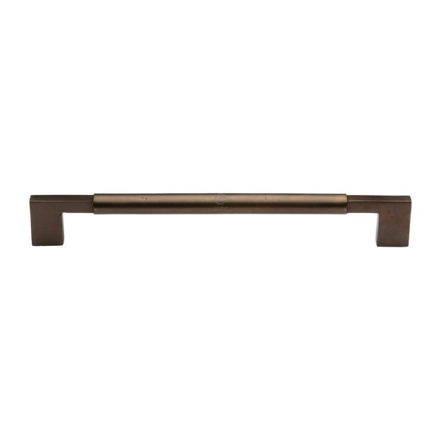 This is an image of a M.Marcus - Rustic Light Bronze Door Pull Bauhaus Design 457mm**Discontinued**, rbl346-457 that is available to order from Trade Door Handles in Kendal.