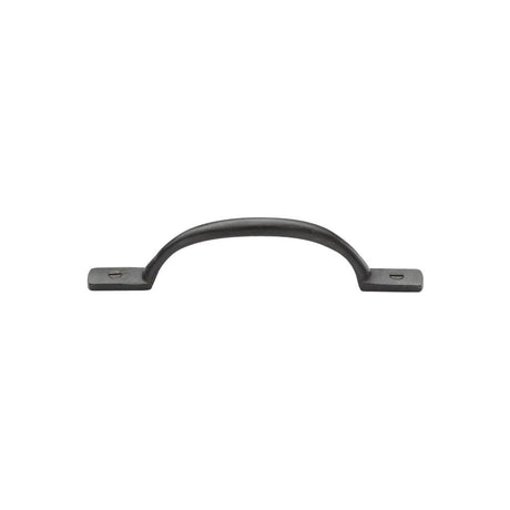 This is an image of a M.Marcus - Rustic Dark Bronze Cabinet Pull Russell Design 102mm, rdb1090-106 that is available to order from Trade Door Handles in Kendal.