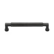 This is an image of a M.Marcus - Rustic Dark Bronze Cabinet Pull Bauhaus Design 160mm CTC, rdb3312-160 that is available to order from Trade Door Handles in Kendal.