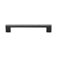 This is an image of a M.Marcus - Rustic Dark Bronze Cabinet Pull Metro Design 160mm CTC, rdb337-160 that is available to order from Trade Door Handles in Kendal.