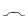 This is an image of a M.Marcus - Rustic Pewter Cabinet Pull Russell Design 158mm, rpw1090-158 that is available to order from Trade Door Handles in Kendal.