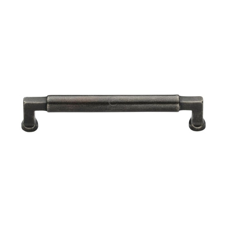 This is an image of a M.Marcus - Rustic Pewter Cabinet Pull Bauhaus Design 160mm CTC, rpw3312-160 that is available to order from Trade Door Handles in Kendal.