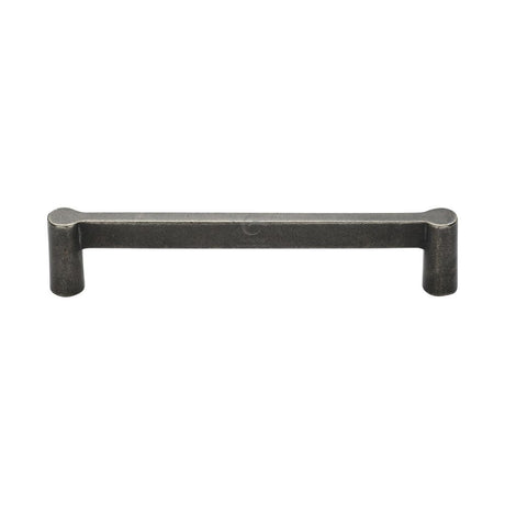 This is an image of a M.Marcus - Rustic Pewter Cabinet Pull Gio Design 160mm CTC, rpw3348-160 that is available to order from Trade Door Handles in Kendal.