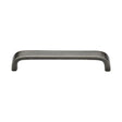 This is an image of a M.Marcus - Rustic Dark Rustic Pewter Cabinet Pull D Shaped 160mm CTC, rpw341-160 that is available to order from Trade Door Handles in Kendal.