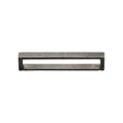 This is an image of a M.Marcus - Rustic Pewter Cabinet Pull Box Design 96mm CTC, rpw3480-96 that is available to order from Trade Door Handles in Kendal.