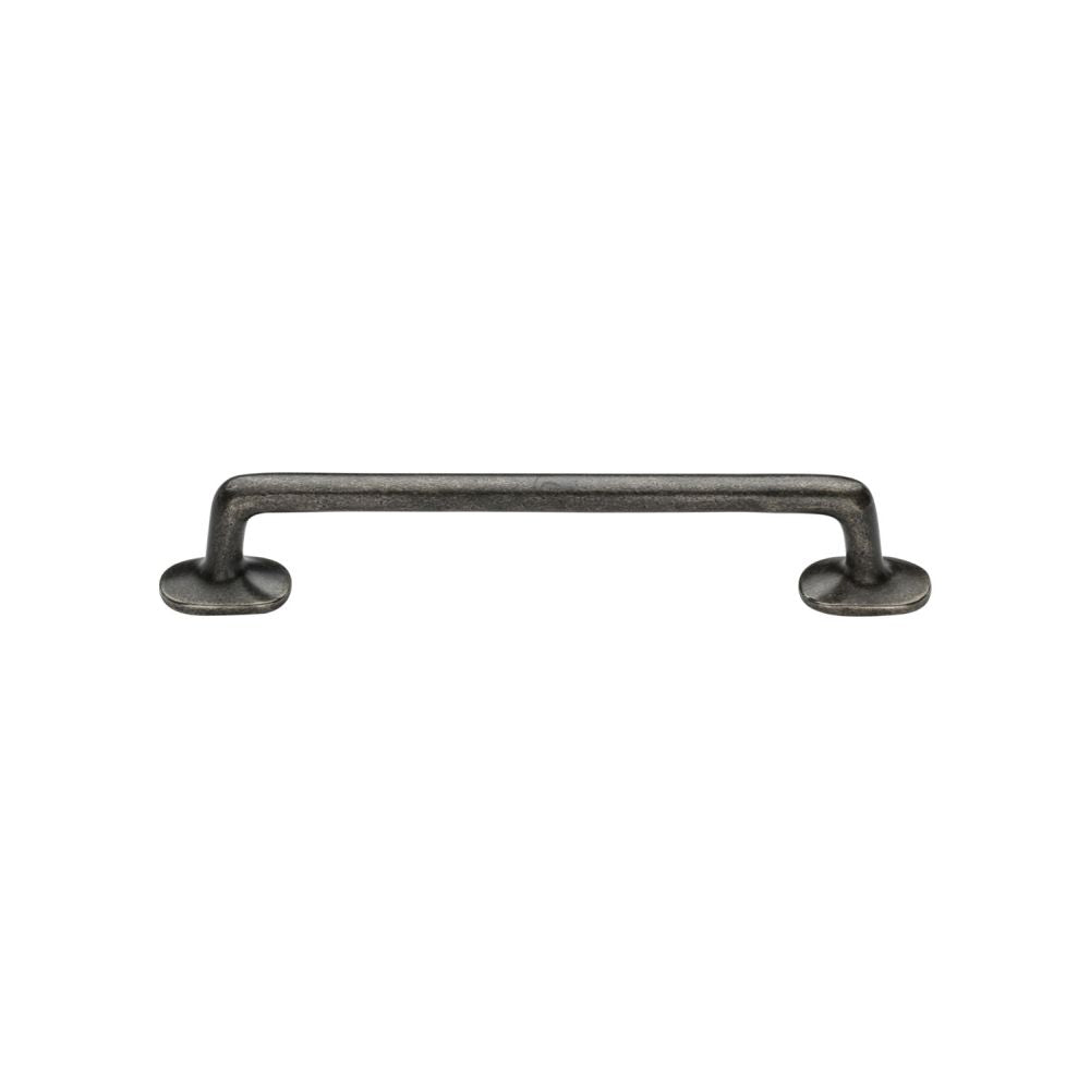 This is an image of a M.Marcus - Rustic Pewter Cabinet Pull Traditional Design 96mm CTC, rpw376-96 that is available to order from Trade Door Handles in Kendal.