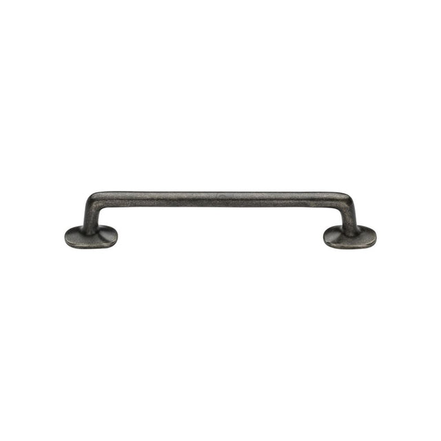 This is an image of a M.Marcus - Rustic Pewter Cabinet Pull Traditional Design 96mm CTC, rpw376-96 that is available to order from Trade Door Handles in Kendal.