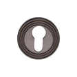 High quality image of Heritage Brass - Euro Profile Cylinder Escutcheon Matt Bronze Finish | Sku. rr4020-mb | Trade Door Handles, Kendal.